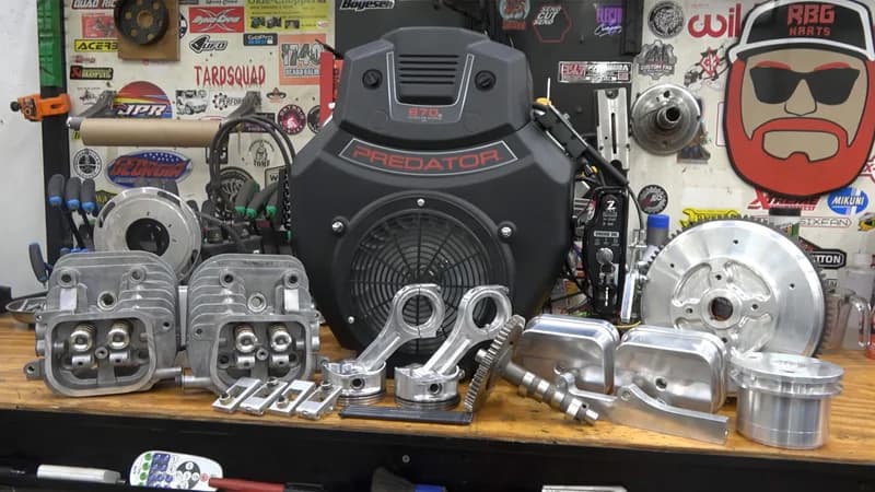 Двигун Stage 5 Harbor Freight Predator з турбонаддувом та EFI — фінальний бос двигунів для картингів