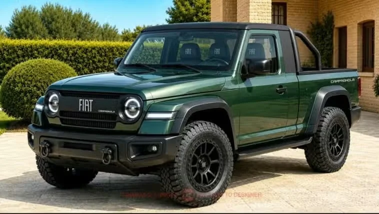 Fiat Campagnola Pickup: сучасне втілення італійського позашляховика
