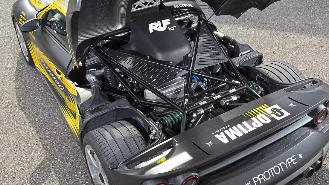 RUF B8: новий боксер V8 битурбо потужністю 1.000 к.с. відкриває нову еру