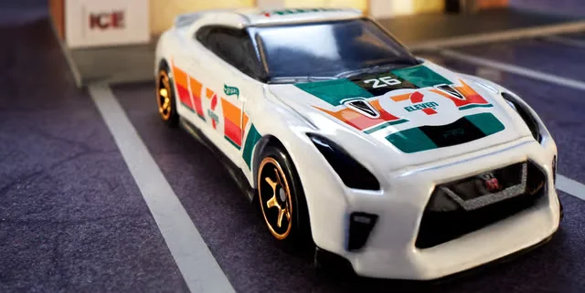 Спеціальний Nissan GT-R від 7-Eleven у стилі Hot Wheels